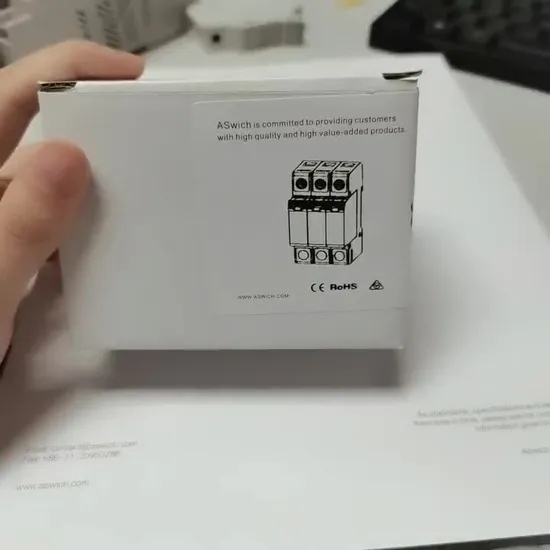 Aswich vende por atacado 1000V tipo 2 DC pára-raios para proteção contra sobretensão