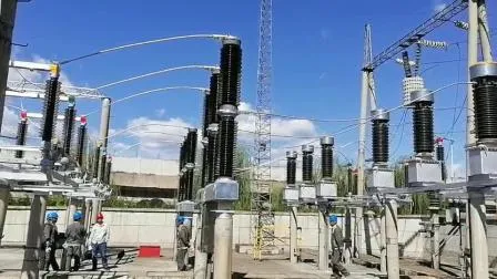 126kv Sf6 Interruptor seccionador de tanque vivo Hv com mecanismo de mola